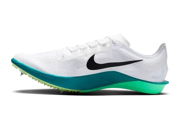 Chaussures de running Nike Zoom Rival S Blanc Rose Upper Knit Léger Suela à picots 12
