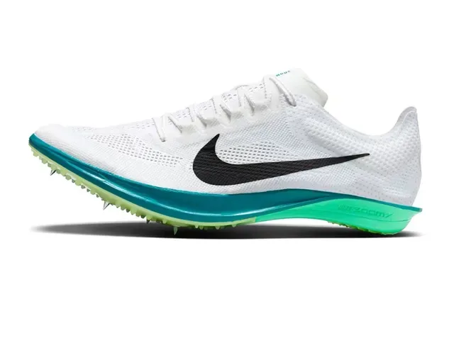 Chaussures de running Nike Zoom Rival S Blanc Rose Upper Knit Léger Suela à picots 14