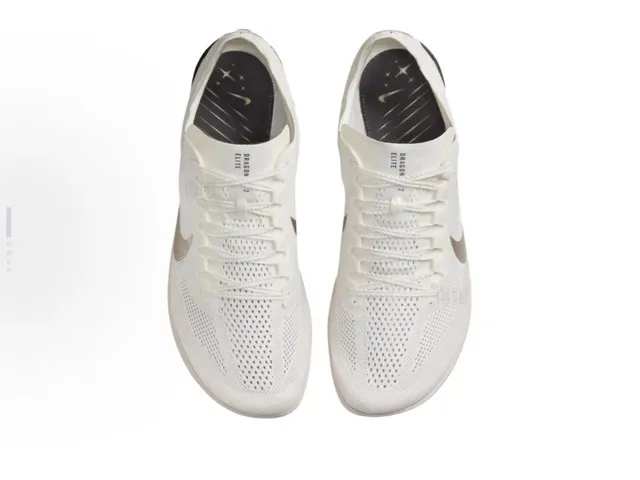 Chaussures de running Nike Zoom Rival S Blanc Rose Upper Knit Léger Suela à picots 24