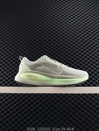 Nike ZoomX Cinza Verde Malha Rede Tênis de corrida 2