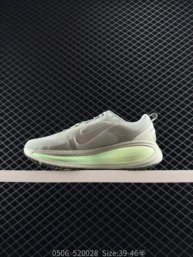 Nike ZoomX Cinza Verde Malha Rede Tênis de corrida 7