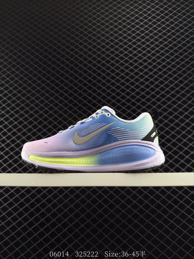 Nike ZoomX Multicolor Gradient Mesh Upper Dual Air Zoom Units Running Shoes 5