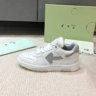 Off-White Arrow Chaussures Lifestyle Blanc et Gris