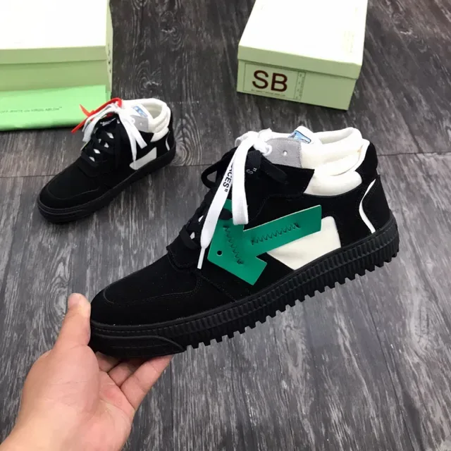 Off-White Chaussures Lifestyle Noires Sangle Industrielle Détail Zip-Tie 5