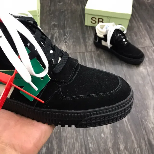 Off-White Chaussures Lifestyle Noires Sangle Industrielle Détail Zip-Tie 6