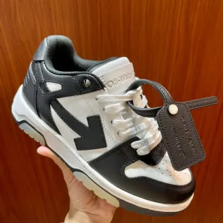 Off-White The Ten chaussures lifestyle noires conception industrielle flèche diagonale logo