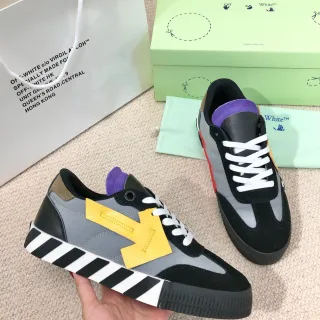 Off-White The Ten Industrial-Luxe أحذية رياضية أسلوب حياة منخفضة