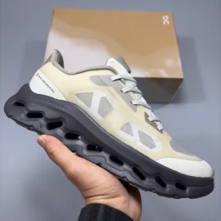 On Cloudsurfer CloudTec Phase Beige Gray लाइफस्टाइल स्नीकर
