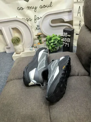 En gris blanco esculpido medi suela ingenieril malla upper lifestyle sneakers 16