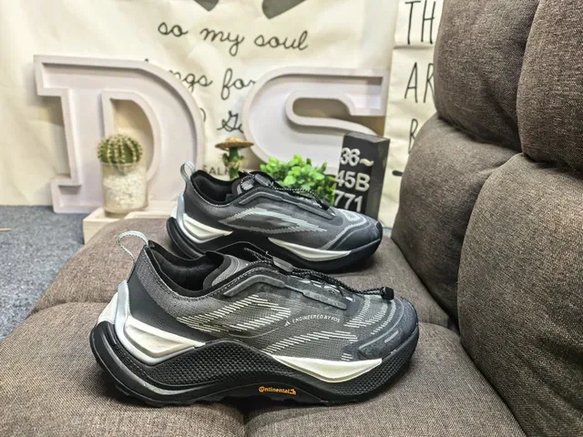 En gris blanco esculpido medi suela ingenieril malla upper lifestyle sneakers 21