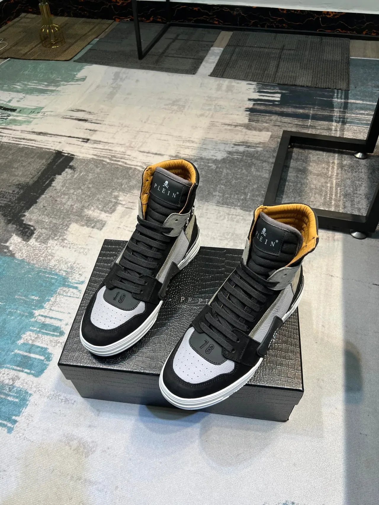 Philipp Plein Edition Limitée Sneakers Lifestyle Hautes 5