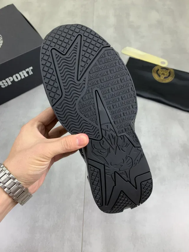 Philipp Plein Plein Sport Sneaker Lifestyle avec sangle mesh noire 2