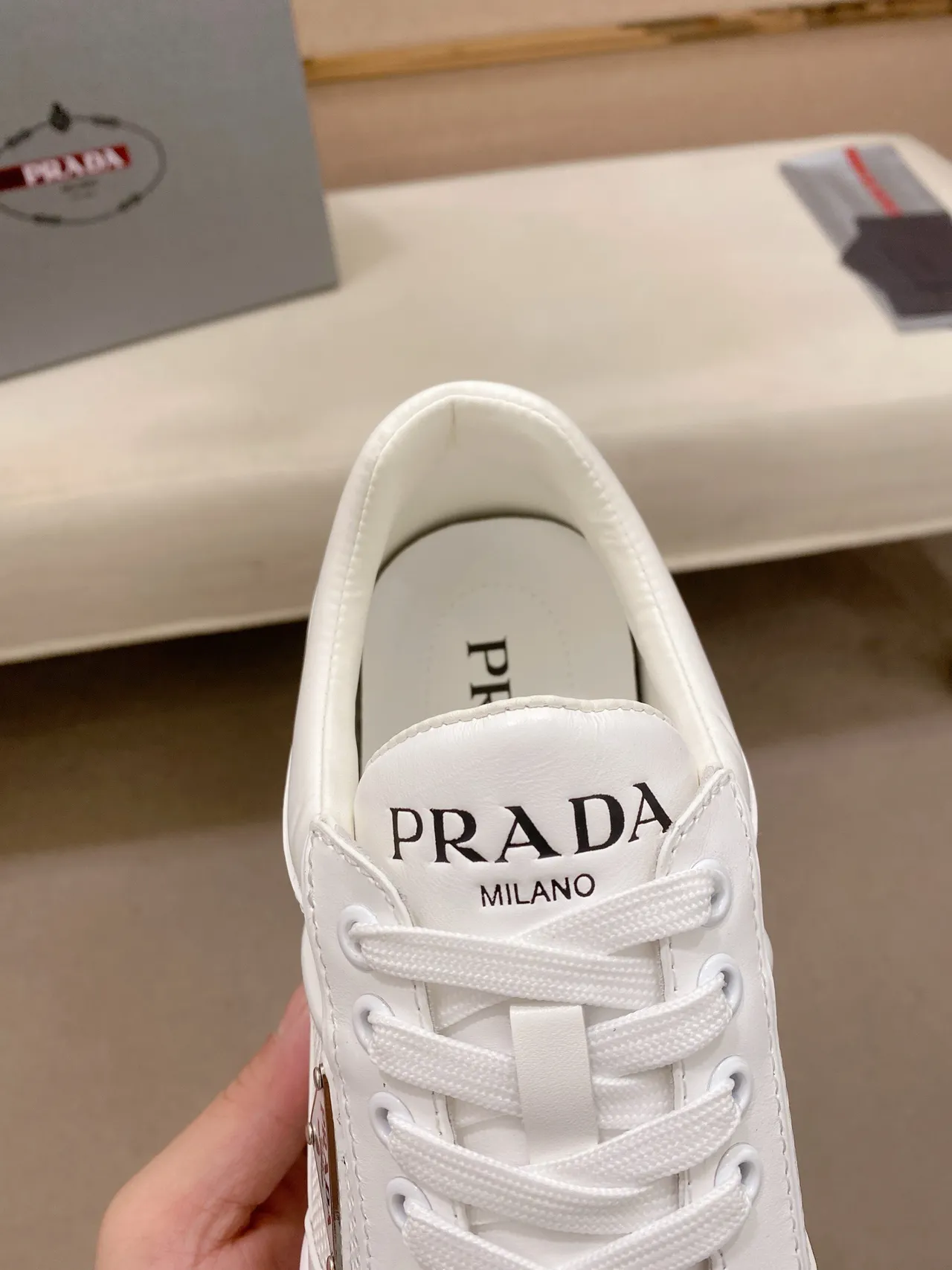 Prada Cloudbust White Chunky Sneakers 6