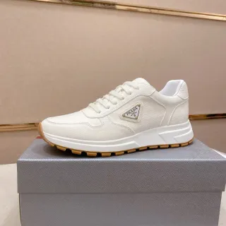 Prada Cloudbust Sneakers Lifestyle en Cuir Blanc