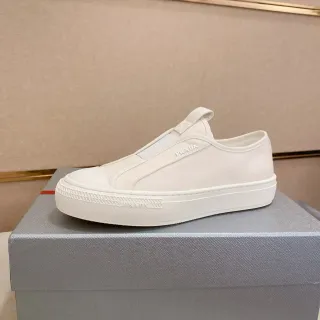 Prada Cloudbust Zapatillas minimalistas de lifestyle blancas slip-on