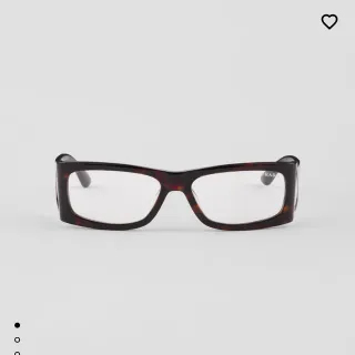 Prada Rectangular Tortoiseshell Acetate Optical Glasses