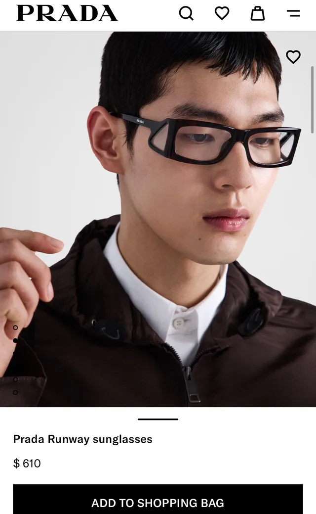 Prada Rectangular Tortoiseshell Acetate Optical Glasses 9