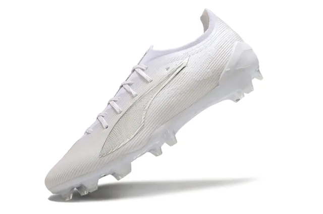Puma Future Z Chaussures de football blanc argent terrain ferme 3