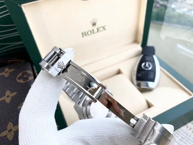 Rolex Submariner وجه أسود فولاذ مقاوم للصدأ ساعة ميكانيكية 2