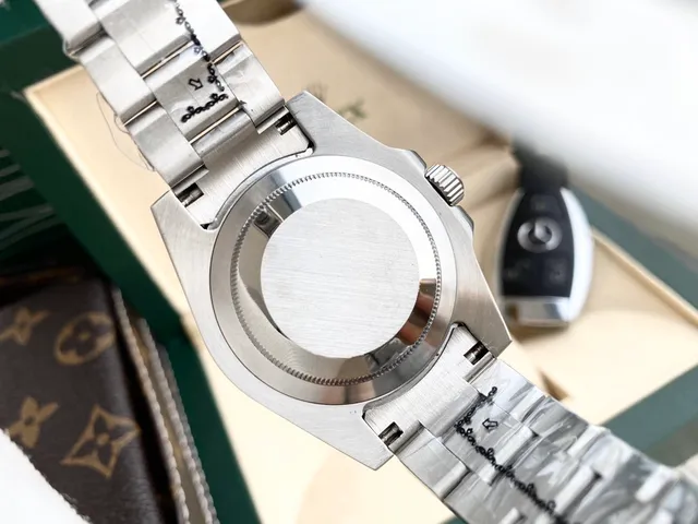 Rolex Submariner وجه أسود فولاذ مقاوم للصدأ ساعة ميكانيكية 3