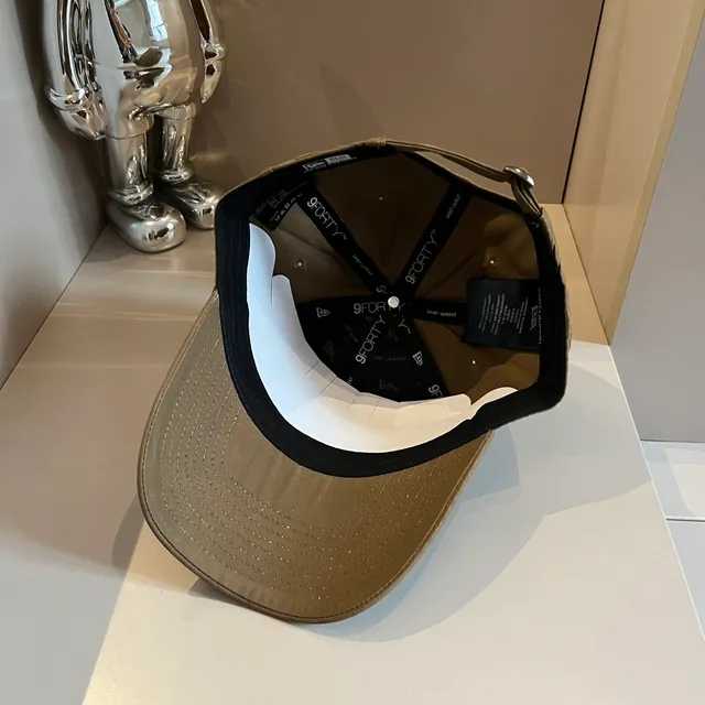 Saint Laurent YSL Monogram Olive Baseball Cap 4