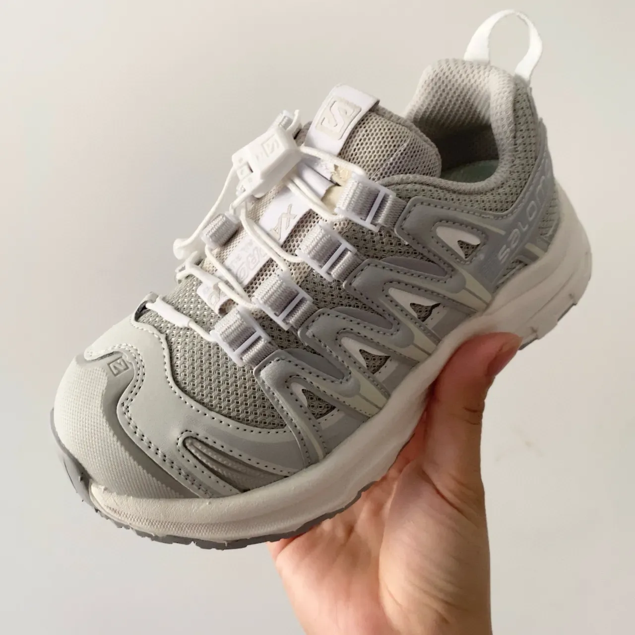 Salomon XT-4 Gray and Black Lifestyle Sneakers 18