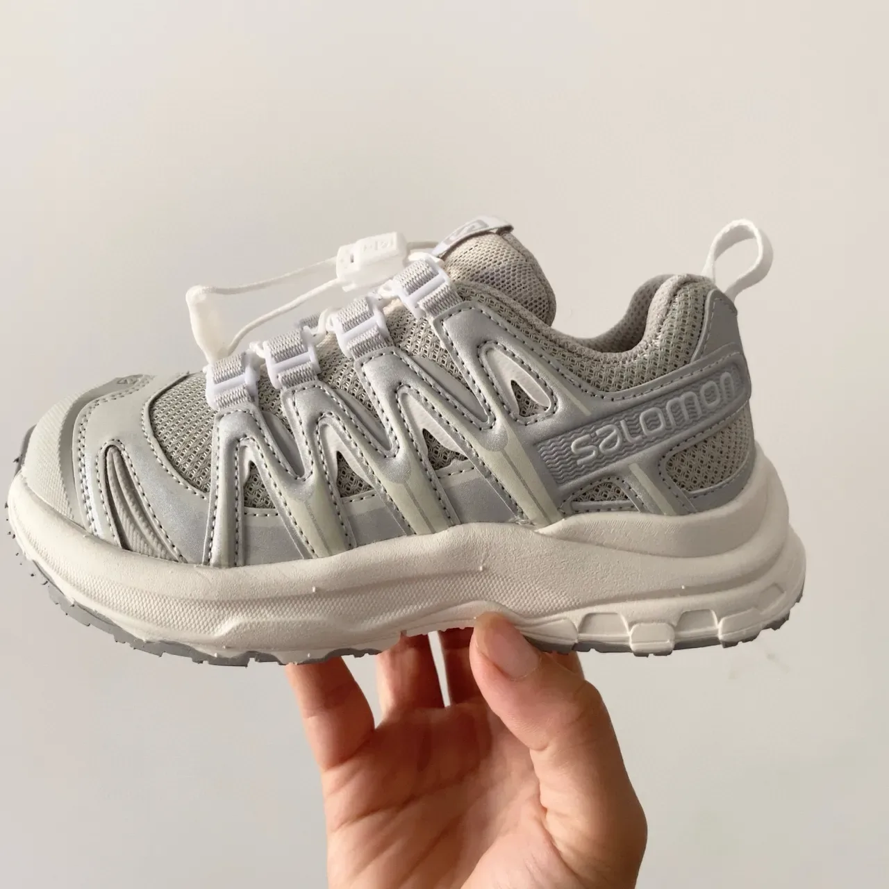 Salomon XT-4 Gray and Black Lifestyle Sneakers 19