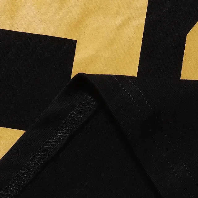 Supreme Black Gold Football Screen-Printed Front Graphic Jersey 8