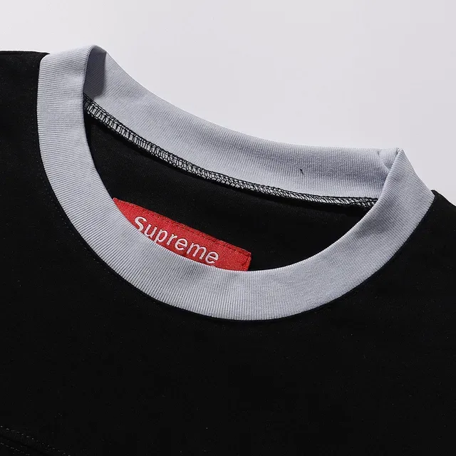 Supreme Black Gold Football Screen-Printed Front Graphic Jersey 15
