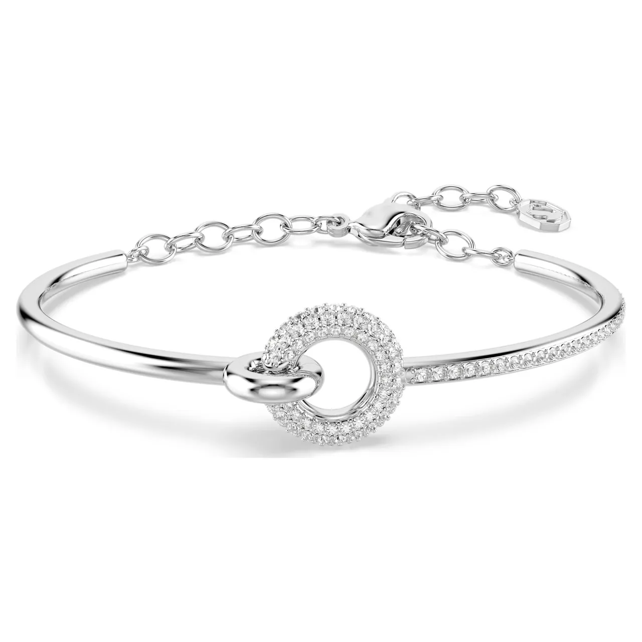 Swarovski Bracelet Cristal Pavé Doré Transparente 4