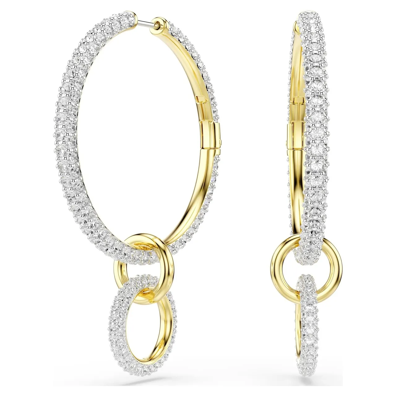 Swarovski Bracelet Cristal Pavé Doré Transparente 5