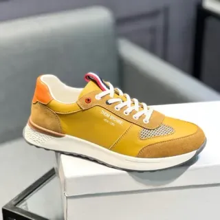 Thom Browne Mustard Yellow and Orange Lifestyle Sneaker