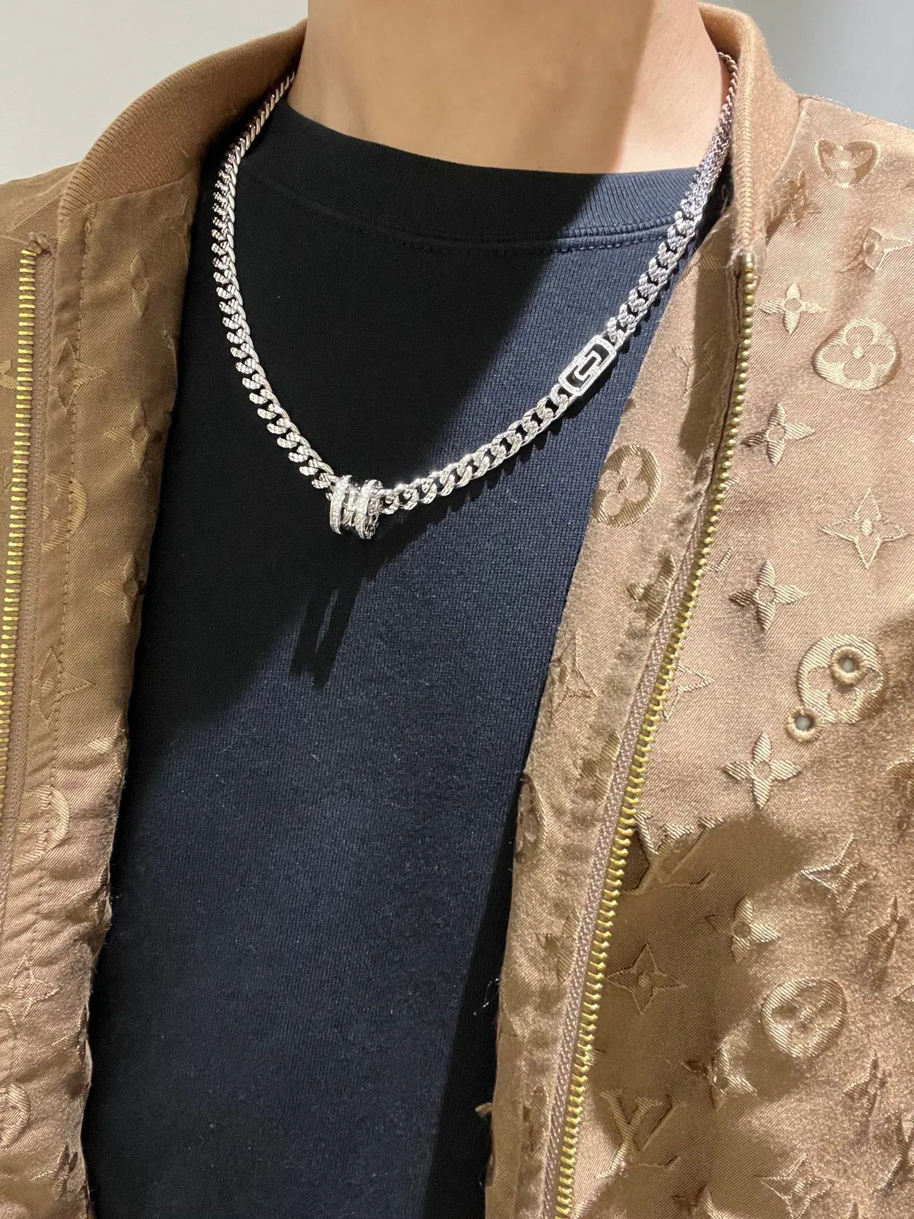 Tiffany & Co. HardWear Pavé diamant Curb-Link collier 5