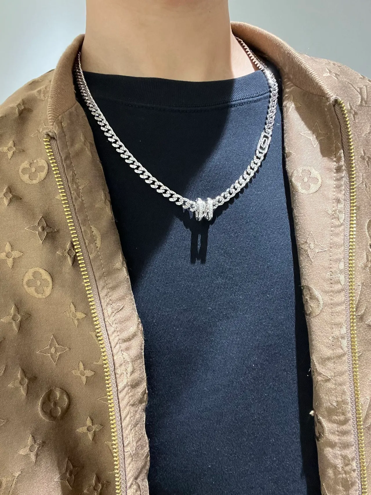 Tiffany & Co. HardWear Pavé diamant Curb-Link collier 8