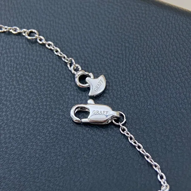 Tiffany & Co. سلاسل بحرية فضية مع زهور خماسية الأوراق سوار 5