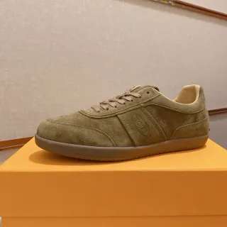 Tod's Gommino Zapatillas Lifestyle Verde Oliva de Ante