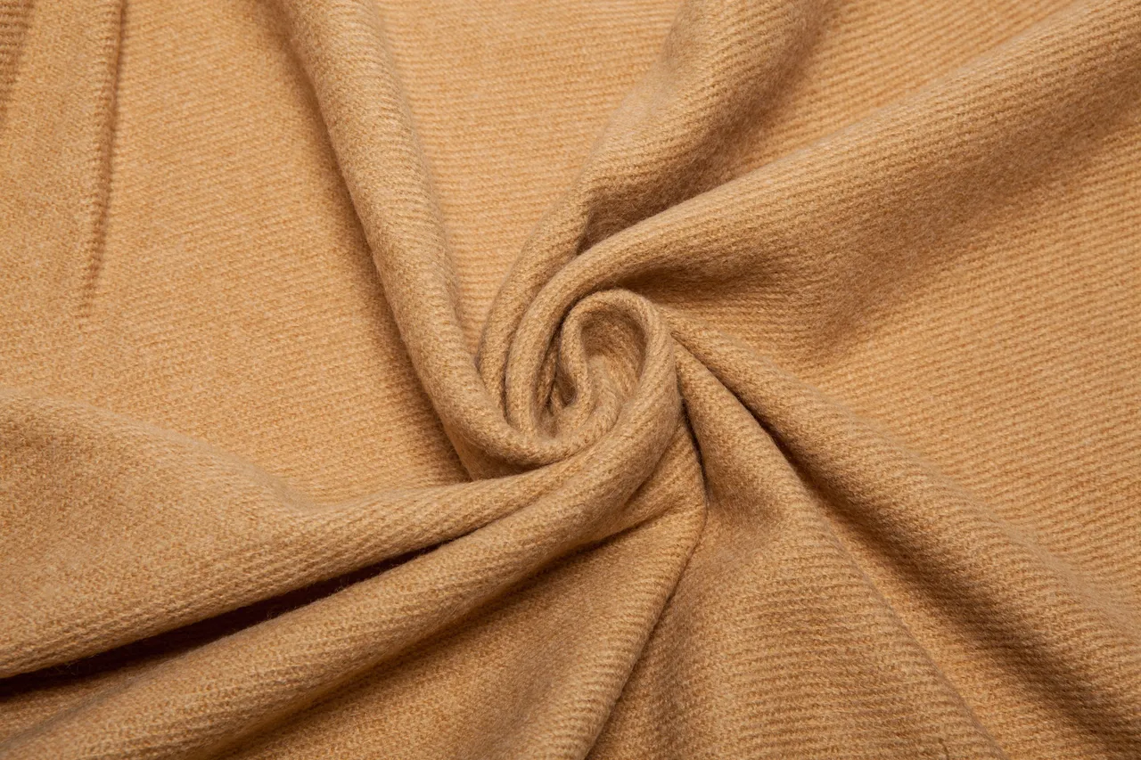 UGG Beige Woven Fringed Cashmere Scarf 12