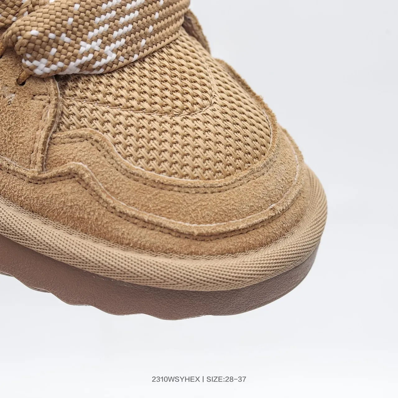 UGG Black Beige Low-Top Lace-Up Lifestyle Sneakers 12