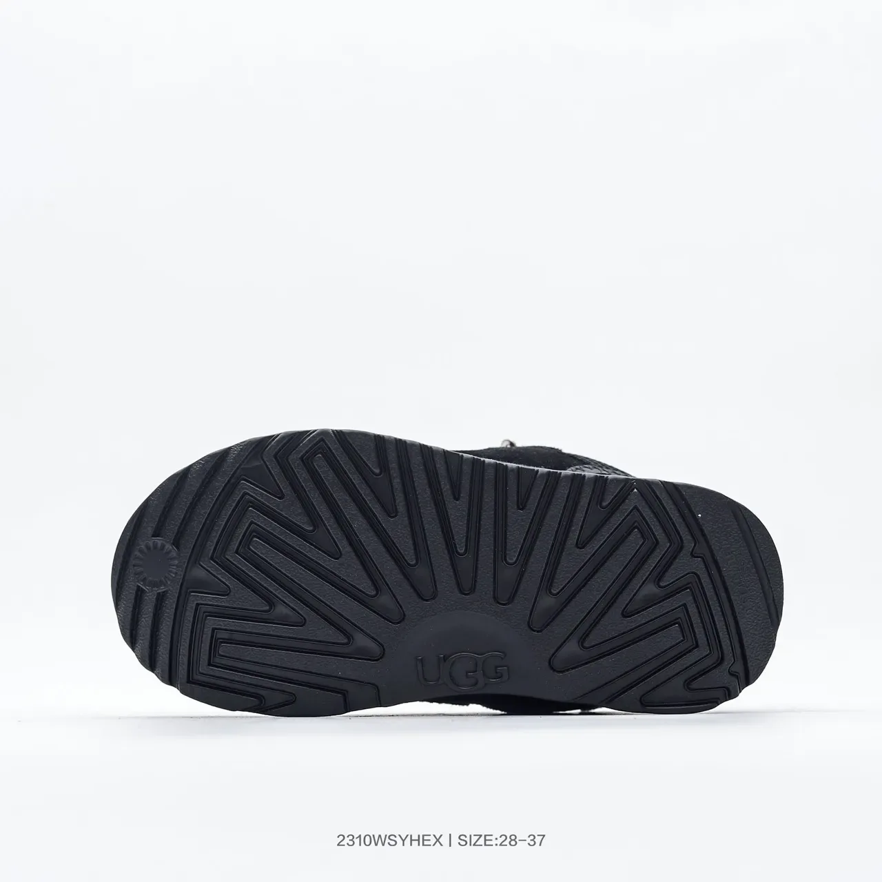 UGG Black Beige Low-Top Lace-Up Lifestyle Sneakers 14