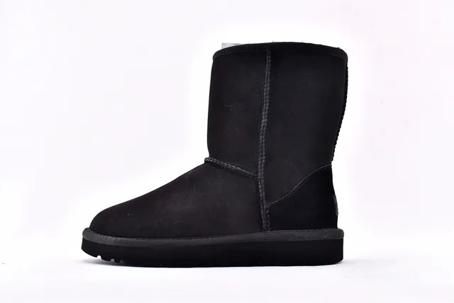 UGG Classic Short Black Snow Boots 8