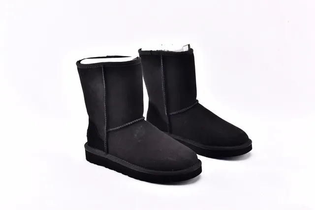 UGG Classic Short Black Snow Boots 9