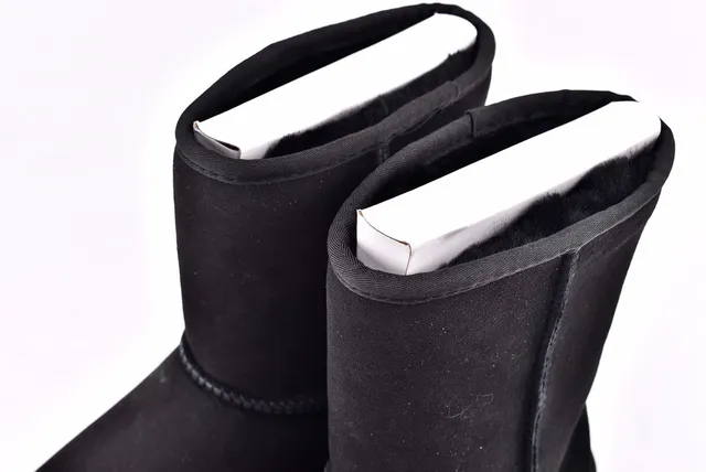 UGG Classic Short Black Snow Boots 10