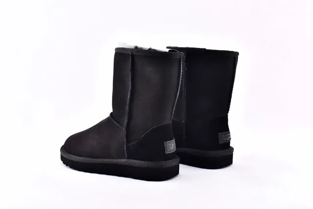 UGG Classic Short Black Snow Boots 13