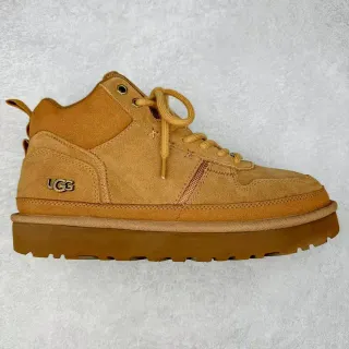 UGG Lace-Up Suede Mid-Top Ankle Boot