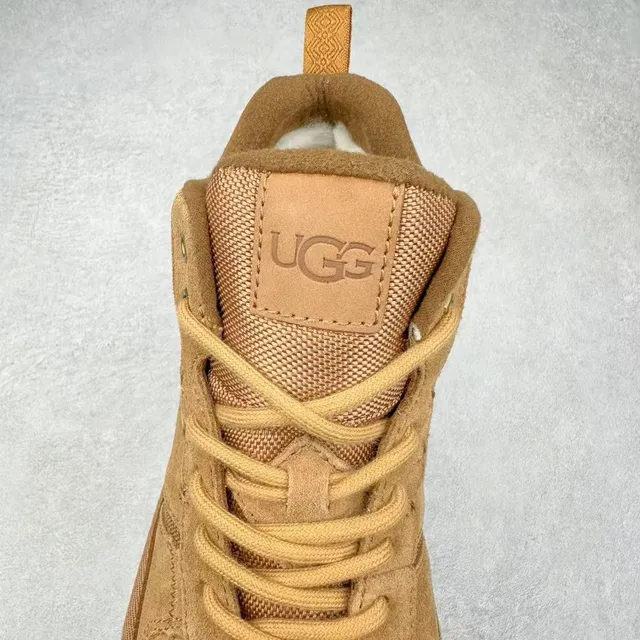UGG Lace-Up Suede Mid-Top Ankle Boot 5
