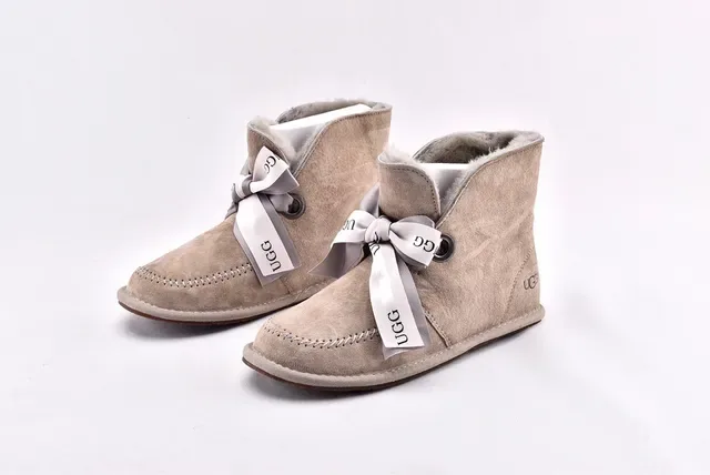 UGG Mini Bailey Button Bling Stone Suede Ankle Boots 2