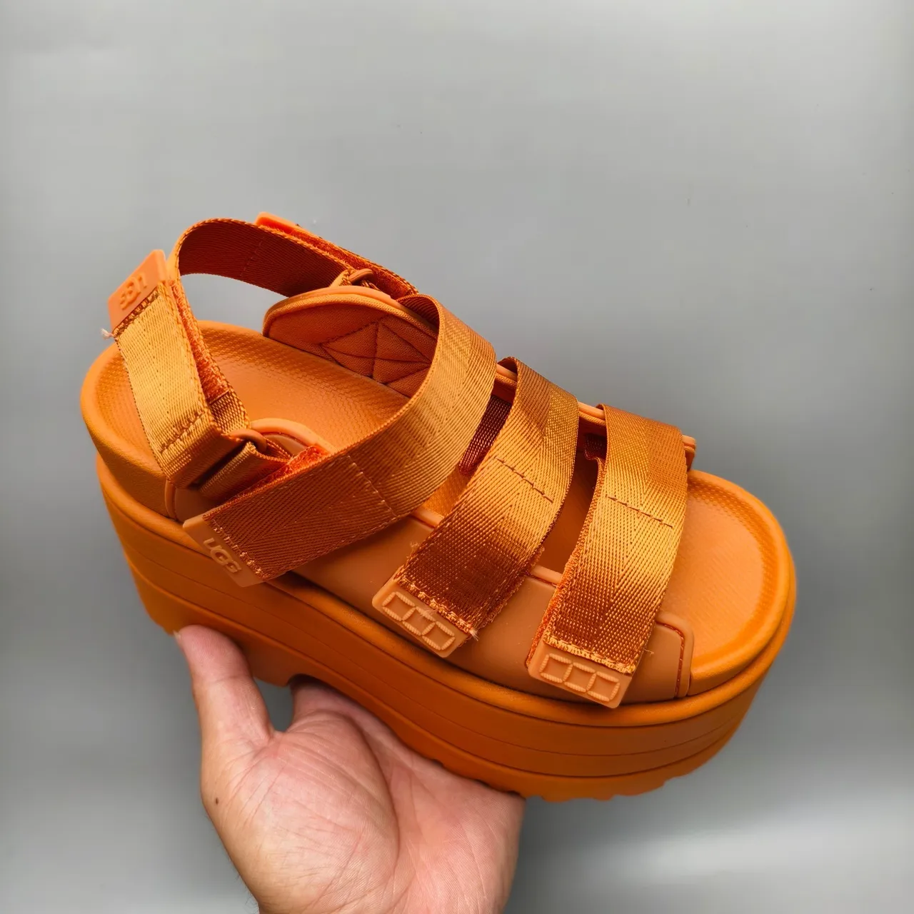 UGG Platform Sandal Orange Casual Sandals 3