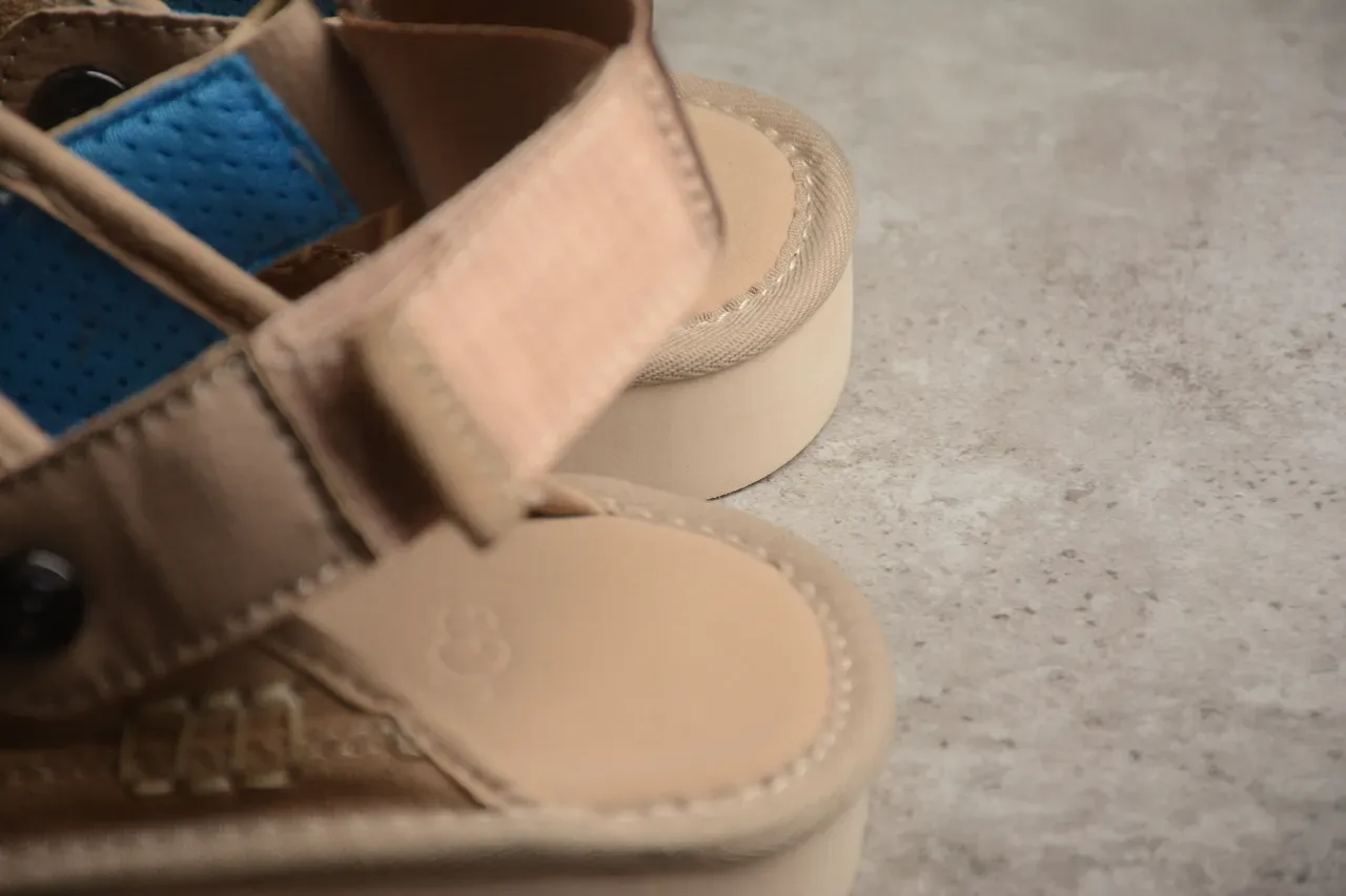 UGG Tasman Beige White Suede Upper Layered Crepe-Style Sole Casual Shoes 15