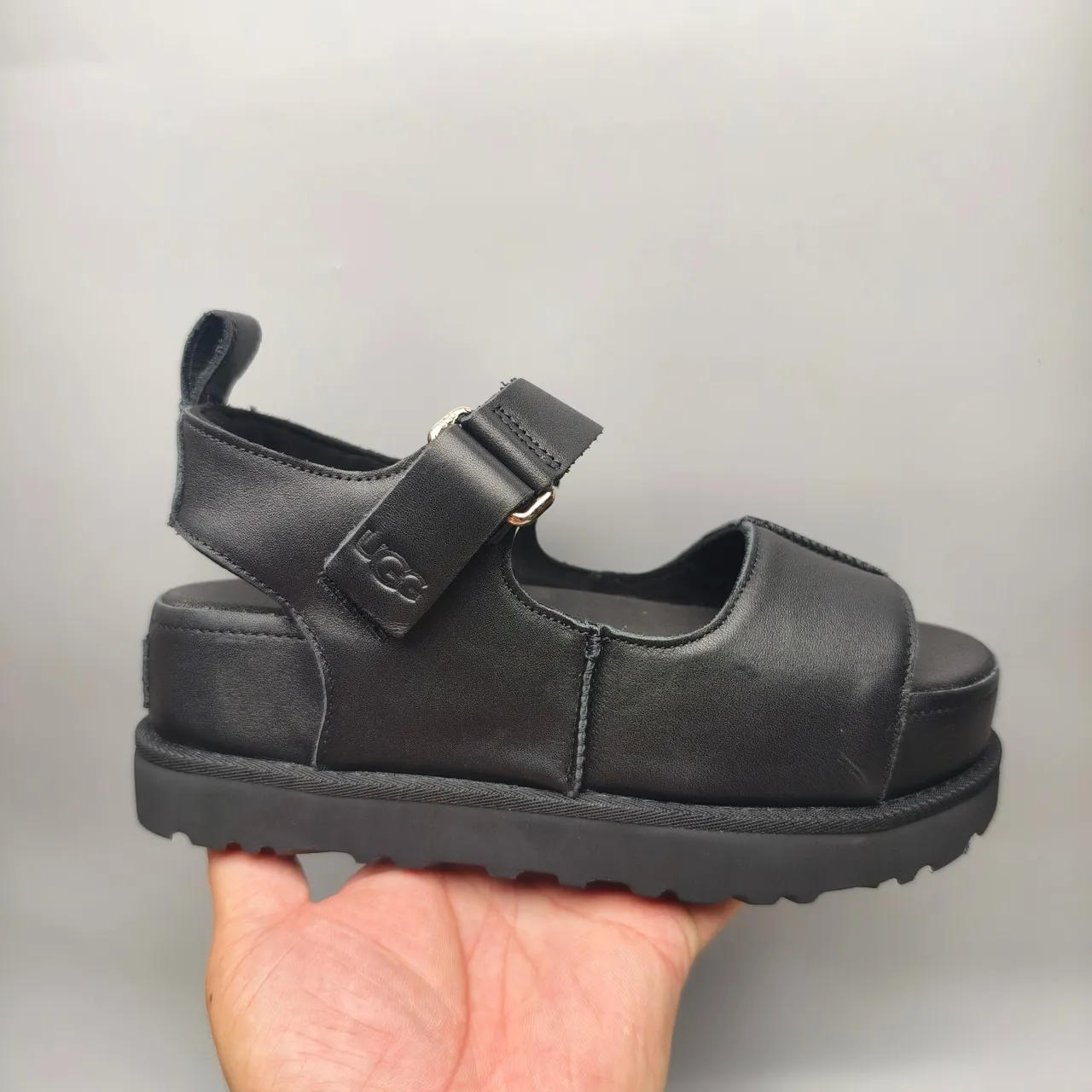 UGG Tasman Black Platform Mary Jane Shoes 2