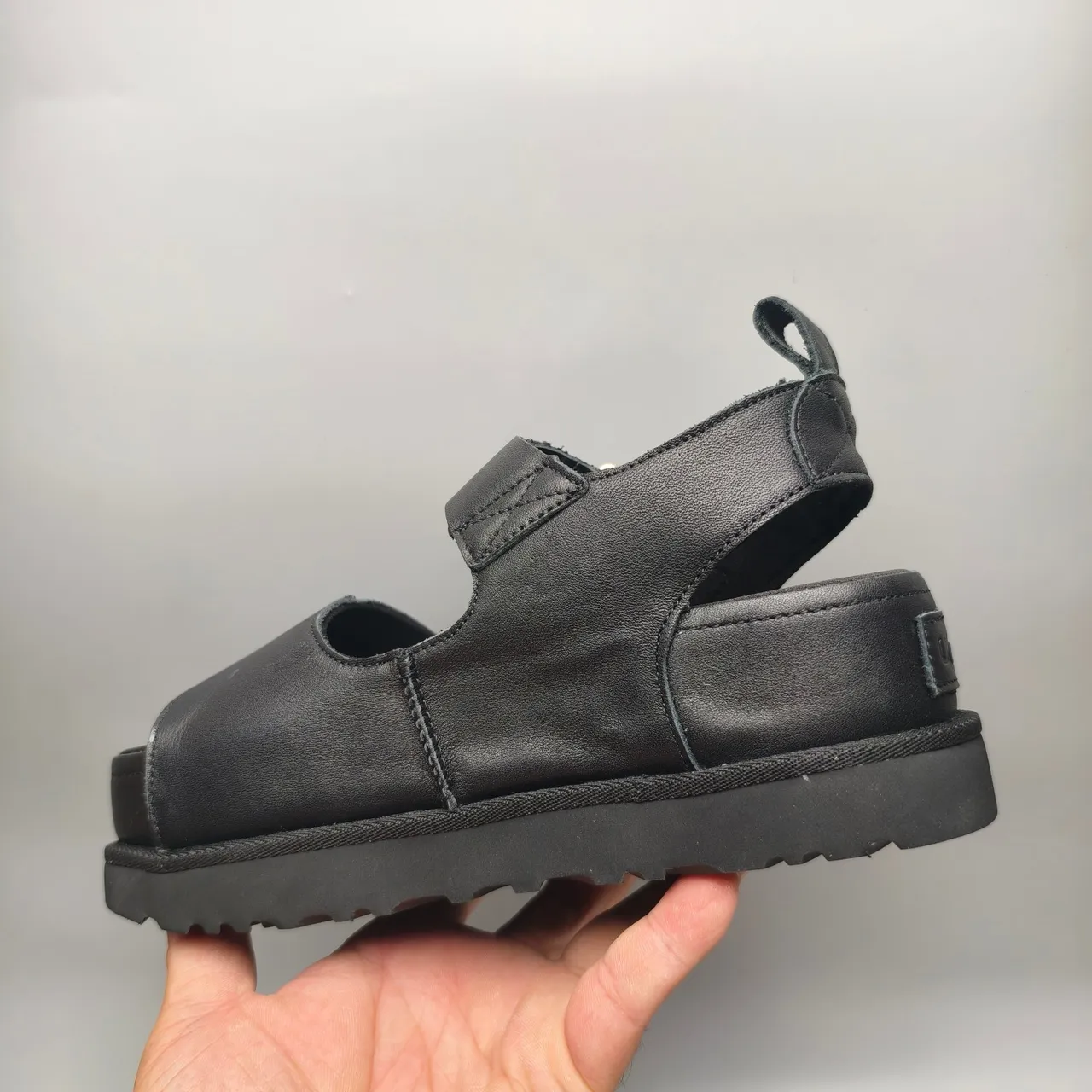UGG Tasman Black Platform Mary Jane Shoes 4